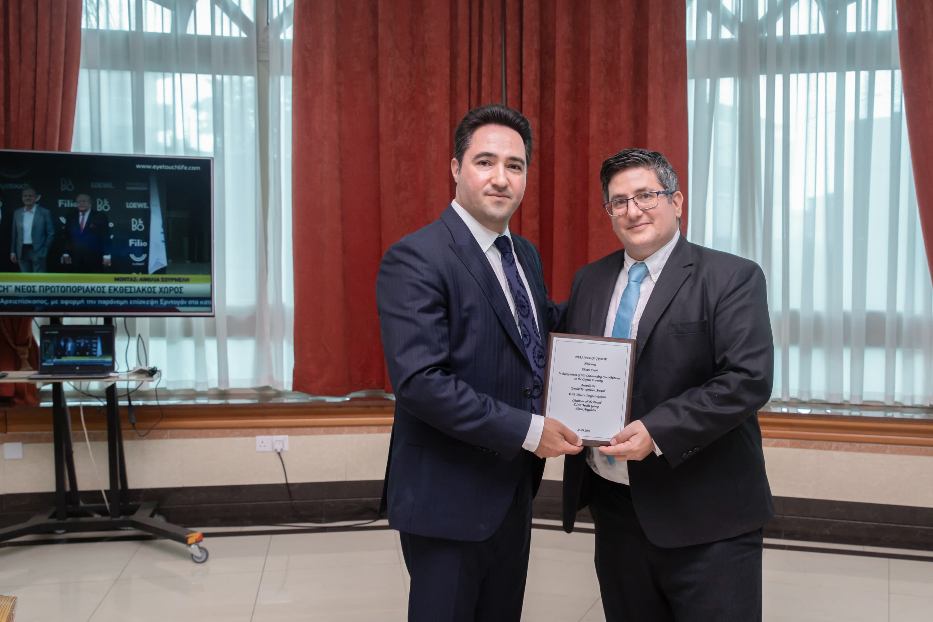 Ehsan Amiri Receives Special Recognition Award at the Ambassadors Lunch gallery image 2