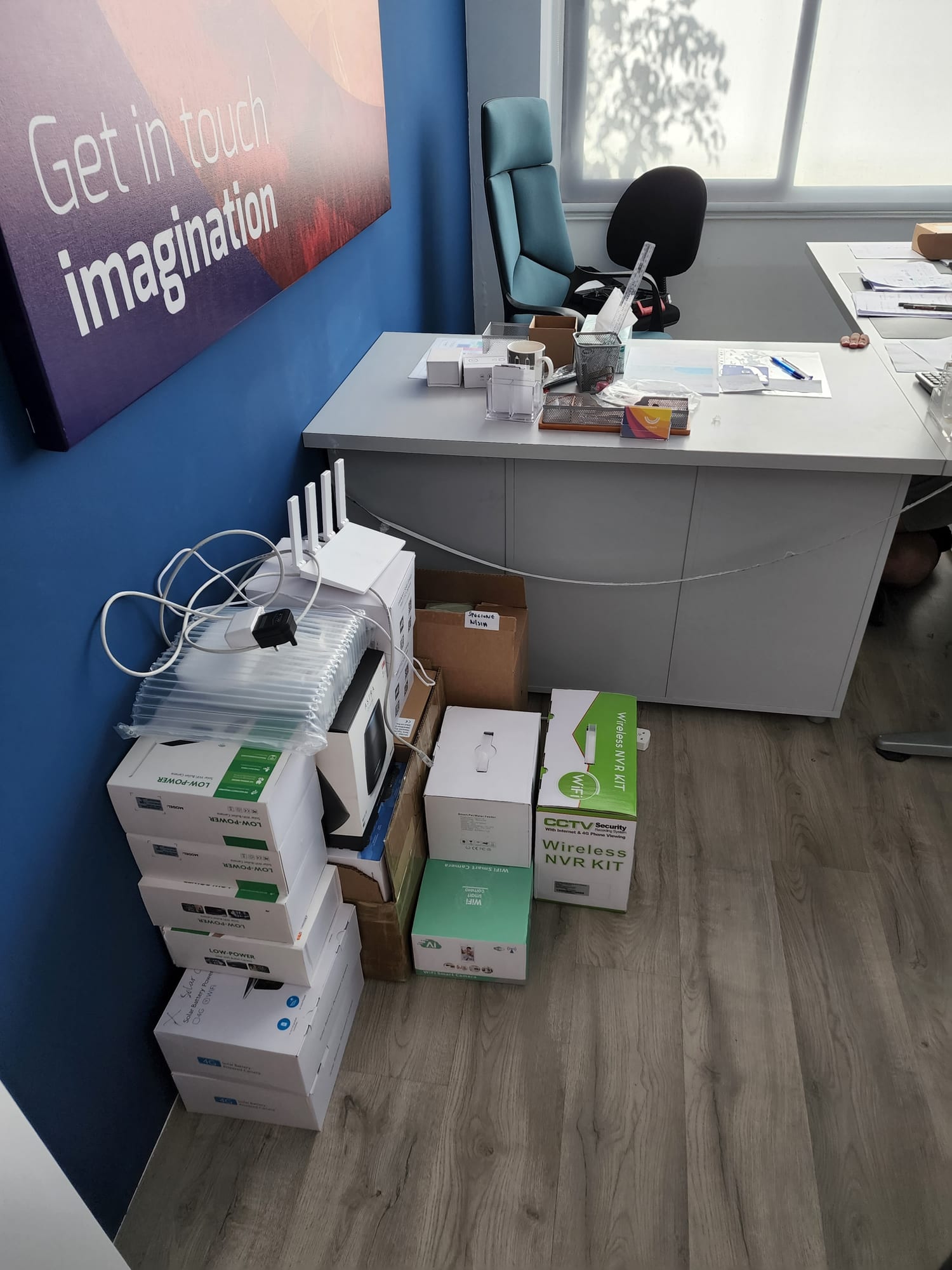 Early eyetouch shared office workspace in Nicosia