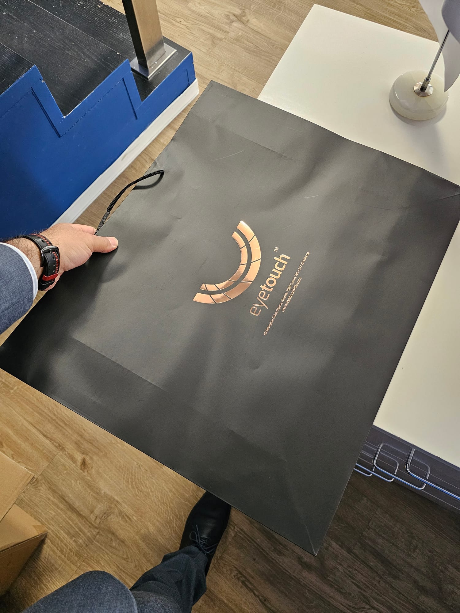 Legal and trademark registration for the eyetouch brand in Cyprus