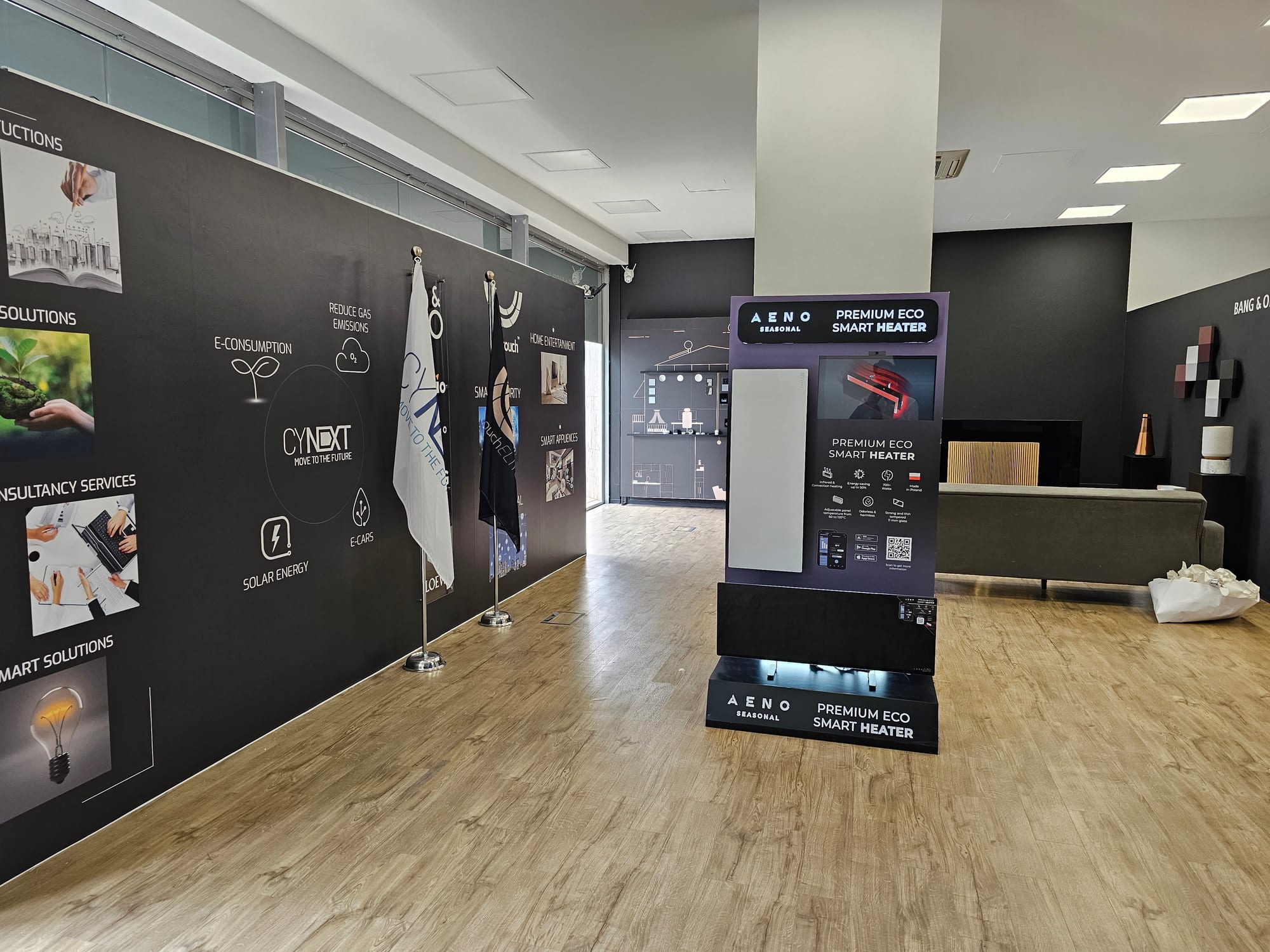 eyetouch showroom becoming operational in Nicosia