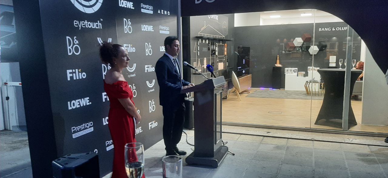 eyetouch flagship showroom grand opening in Nicosia